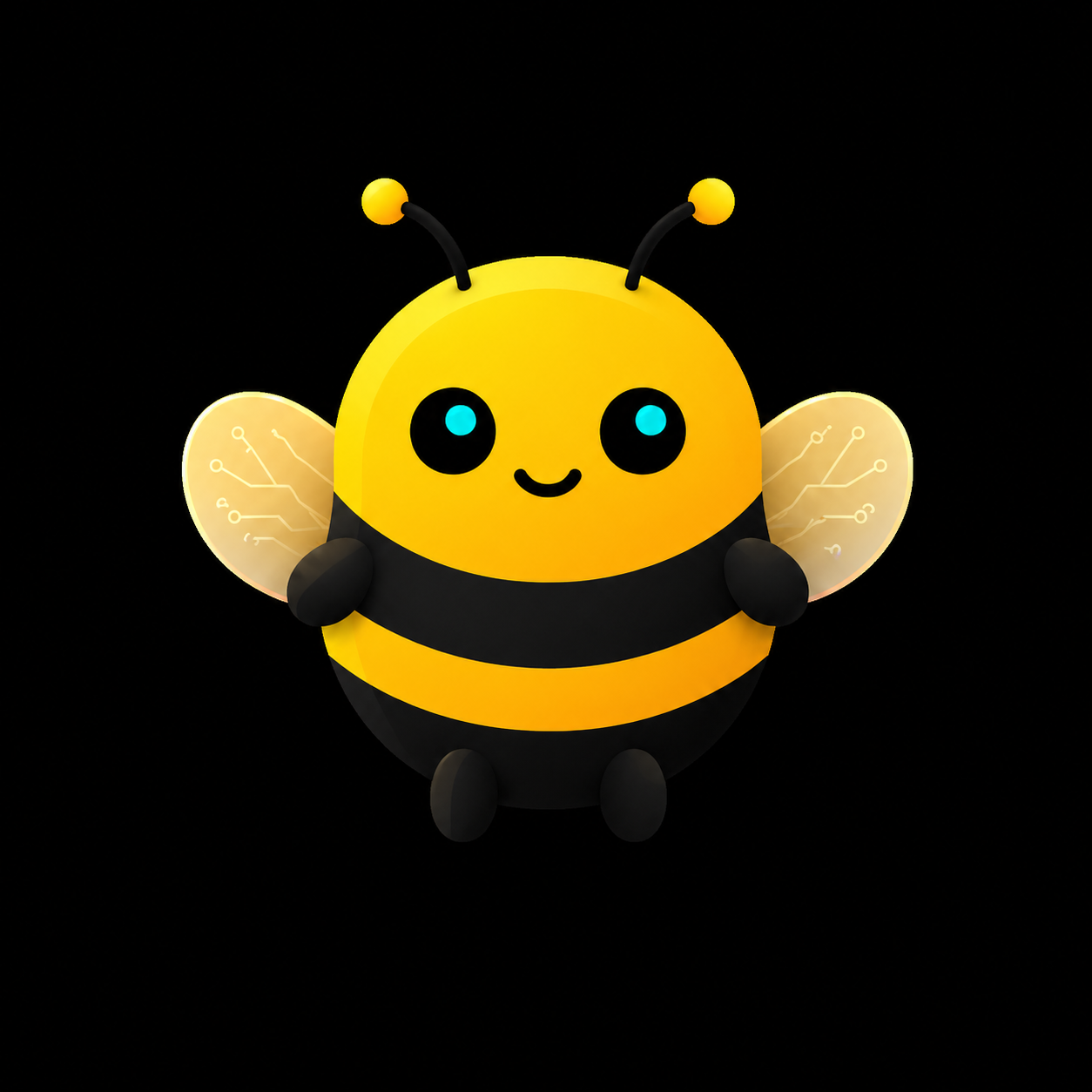BeeTrix.AI bee mascot